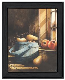 "Morning Light" by Artisan John Rossini, Ready to Hang Framed Print, Black Frame