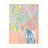 "Maybe She's a Wildflower" by Kait Roberts, Ready to Hang Framed Print, White Frame