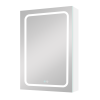 30x20 inch LED Bathroom Medicine Cabinet Surface Mounted Cabinets With Lighted Mirror White Right Open