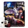 Harry Potter; Magic Montage Oversized Silk Touch Sherpa Throw Blanket; 60" x 80"