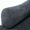 Butner Tufted Arm Chair - Navy