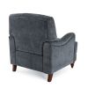 Butner Tufted Arm Chair - Navy