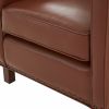 Elizabeth Top Grain Leather Arm Chair