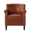 Hadley Caramel Club Chair