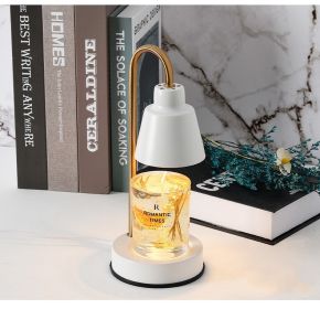 Creative Aromatherapy Machine Candle Incense Lamp (Option: White-EU)