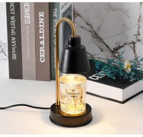 Creative Aromatherapy Machine Candle Incense Lamp (Option: Black-EU)