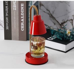 Creative Aromatherapy Machine Candle Incense Lamp (Option: Red-EU)