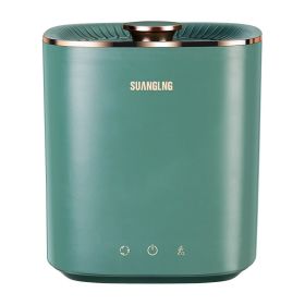 Mini Portable Washing Machine Fully Automatic Dormitory Travel Underwear Washing Machine (Option: Green-220V US)