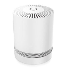 Portable desktop air purifier (Option: White-US)