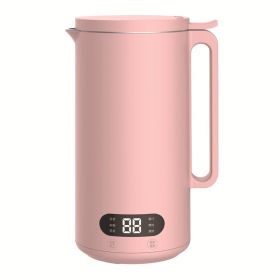 Mini Wall Breaker Household Soymilk Machine Filter Free Small Heating Bass (Option: Pink-6key multifunctional-Head)