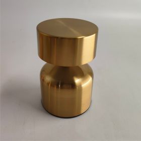 Mini Metal Table Lamp Retro Charging Lamp Creative Dumbbell Night Light (Option: Intrinsic Color Of Copper-Dumbbell-US)