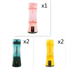 Portable Blender Portable Fruit Electric Juicing Cup Kitchen Gadgets (Option: Set9-USB)