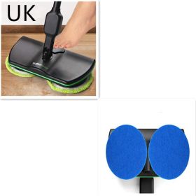 New TV Wireless Intelligent Electric Mop Portable Detachable 360 Degree Rotary Cleaning Cloth Mop (Option: Set-UK)