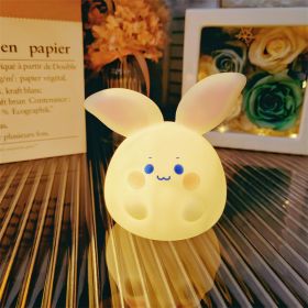 Cartoon Luminous Toy Children Cute Led Small Night Lamp (Option: Fur Rabbit)