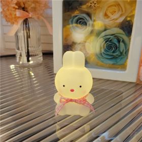 Cartoon Luminous Toy Children Cute Led Small Night Lamp (Option: Kktu Small Size Pink)