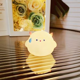 Cartoon Luminous Toy Children Cute Led Small Night Lamp (Option: Little Monster)