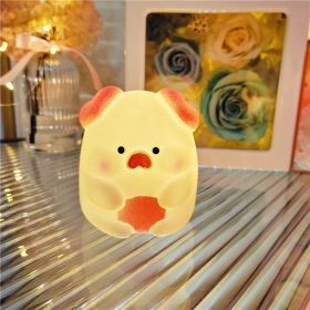 Cartoon Luminous Toy Children Cute Led Small Night Lamp (Option: Pier Pig)