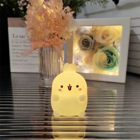 Cartoon Luminous Toy Children Cute Led Small Night Lamp (Option: White Rabbit Small Size)