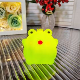 Cartoon Luminous Toy Children Cute Led Small Night Lamp (Option: Frog)