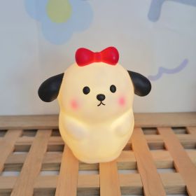 Cartoon Luminous Toy Children Cute Led Small Night Lamp (Option: Fat Mouse Red)