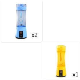 Portable Blender Portable Fruit Electric Juicing Cup Kitchen Gadgets (Option: Set71-USB)