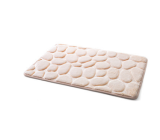 Non-Slip Microfiber Shag Bath Rug, 16" x 27", Lavender (Color: 1)