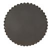 Beaded Round Wall Mirror 36"D