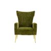 COOLMORE Accent Chair ,leisure single chair with Rose Golden feet