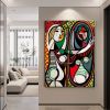 Hand Painted Oil Painting Canvas Wall Art Pablo Picasso Paintings Living Room Hallway Bedroom Luxurious Decorative Painting